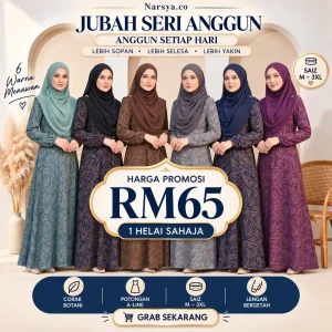 Jubah Seri Anggun - 1 Helai