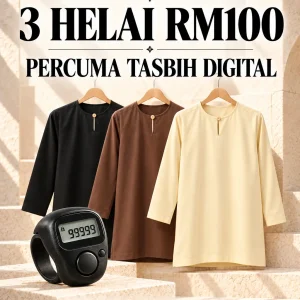 Kurta Malik - 3 Helai