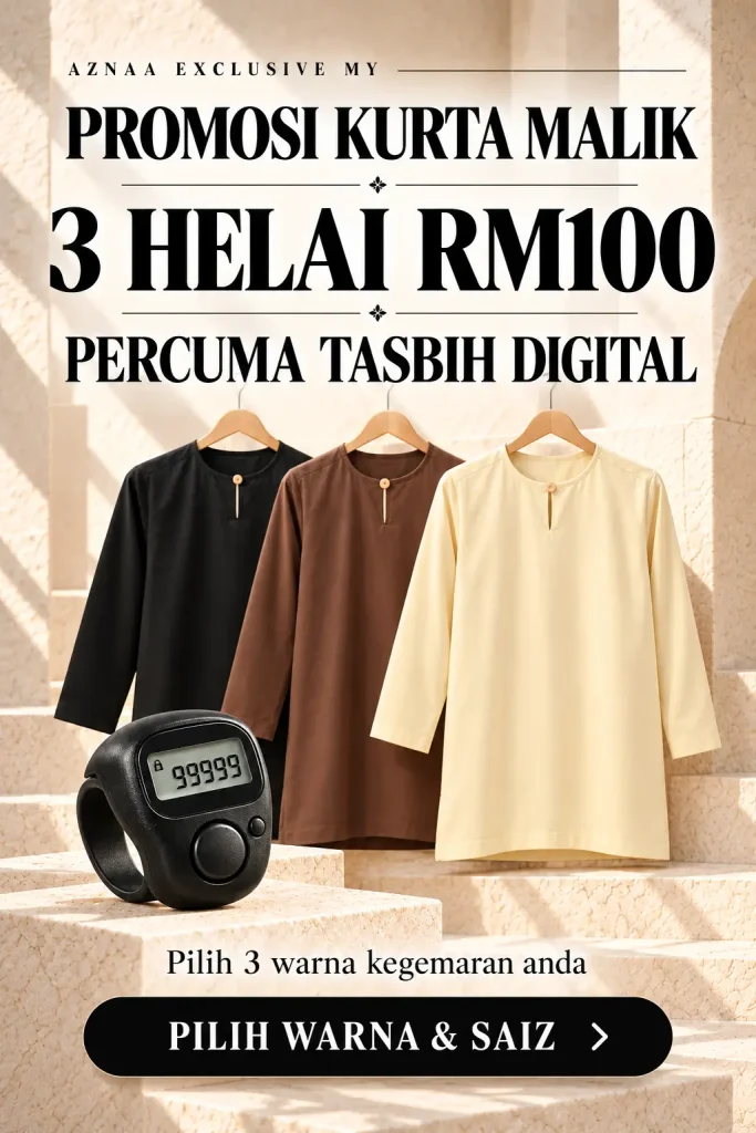 Kurta Malik - 3 Helai